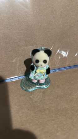 Calico critter - rainy