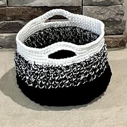 Handmade Crochet Basket