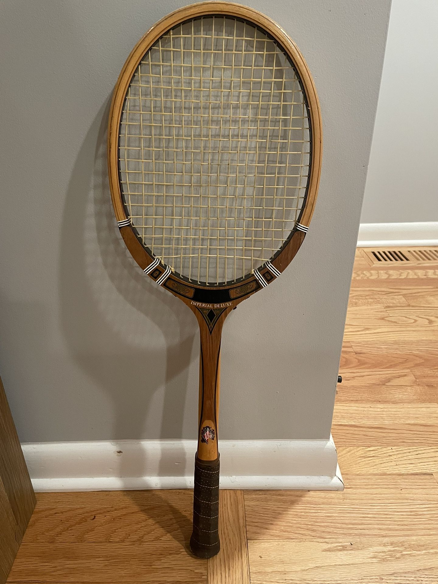 Vintage TA Davis Tennis Racket