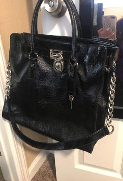 Micheal Kors large pebble leather handbag