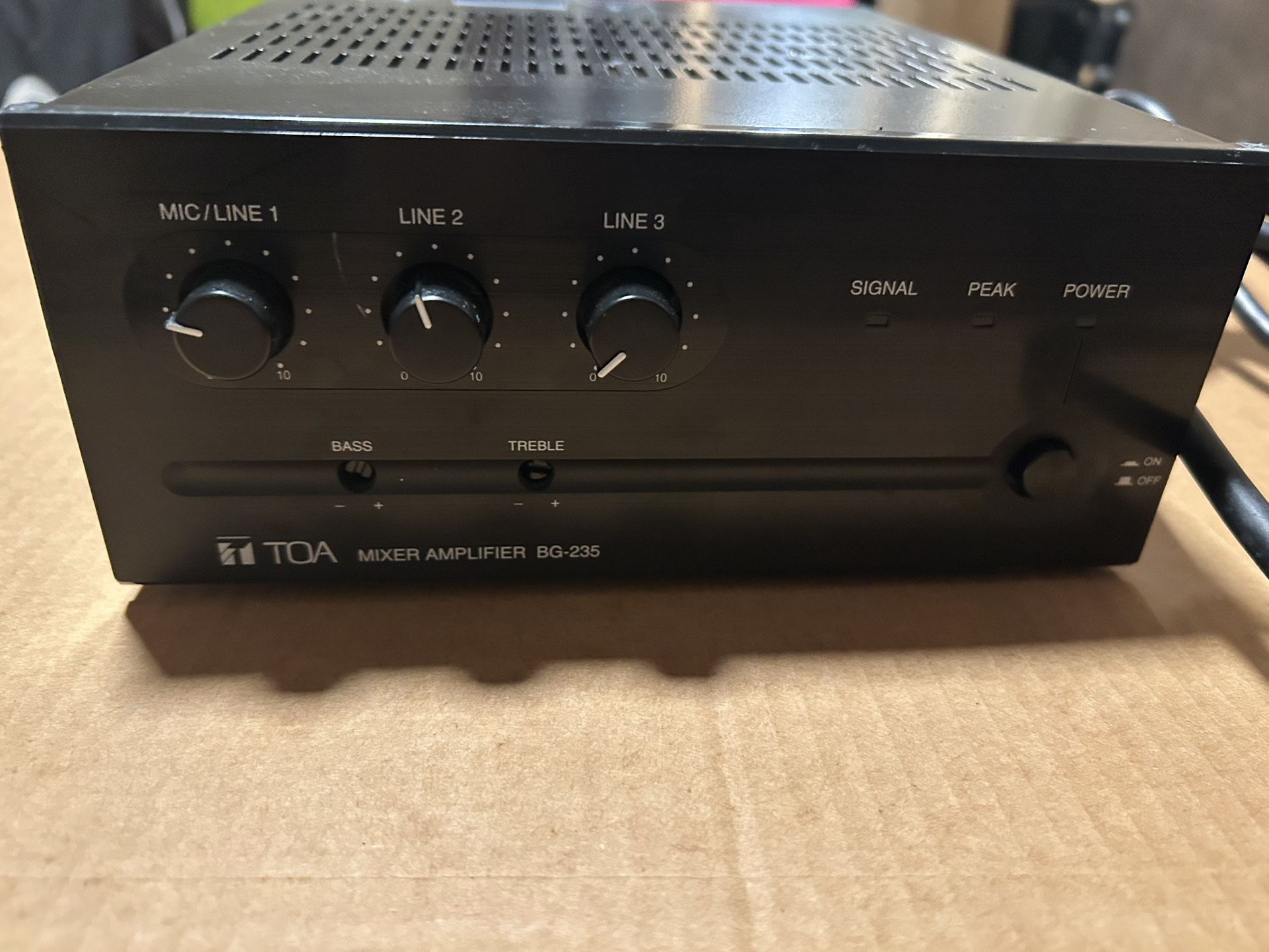 Mixer Amplifier 
