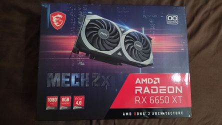 AMD RX 6650 XT 8GB MSI MECH
