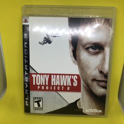 Tony Hawk's Project 8 (Sony PlayStation 3 PS3, 2006) Complete with Manual