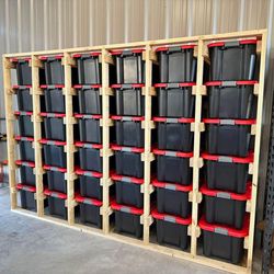 Garage Storage Rack Tote Organizer*FREE DELIVERY*