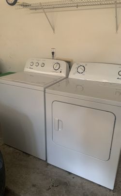 Washer and dryer perfect condition “