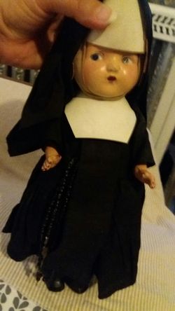 VINTAGE NUN DOLL