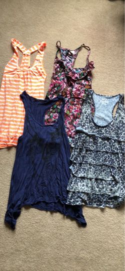 Jr. Tank Tops Lot sizes M & L