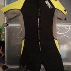 NYC Kid zip up comfy Wetsuit size 7/8