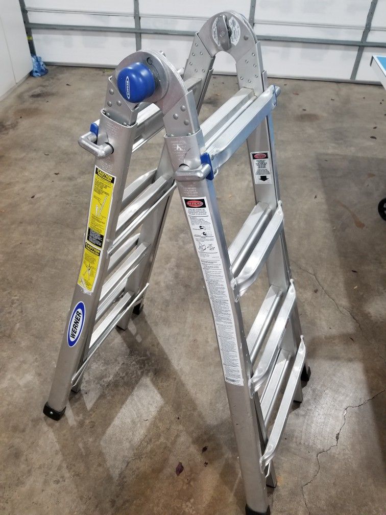 Werner 17 Ft Multi Position Ladder