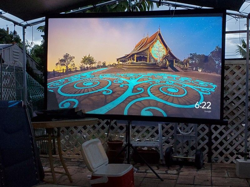 100 inch PropVue Projector Screen with Stand