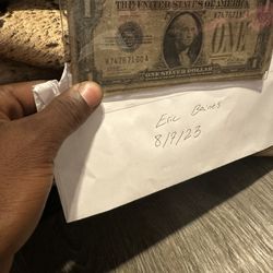 1923 funny back dollar