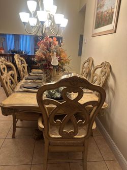 Antique dining table