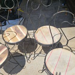 Ice Cream Parlor Chairs 4