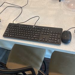 HP Keyboard And Mouse 