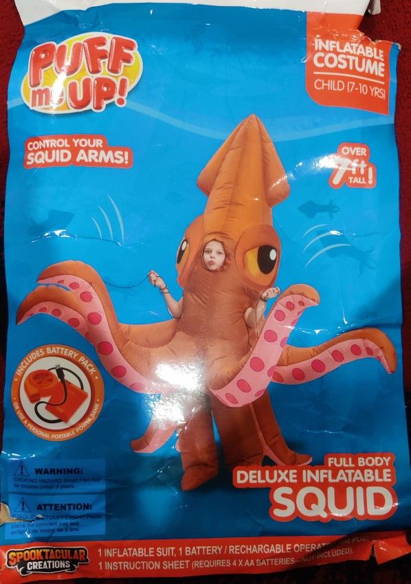 Inflatable Octopus Costume