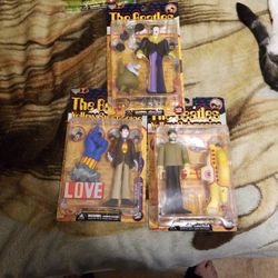 The Beatles Yellow Submarine Figures.