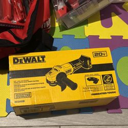 Dewalt Paddle Switch Angle Grinder 20 Volts 
