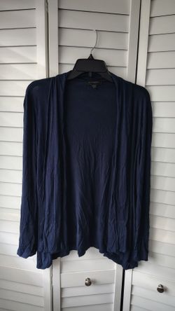 Blue  Women's Open Cardigan