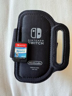 Nintendo Switch Sports Game Cartridge with Armband