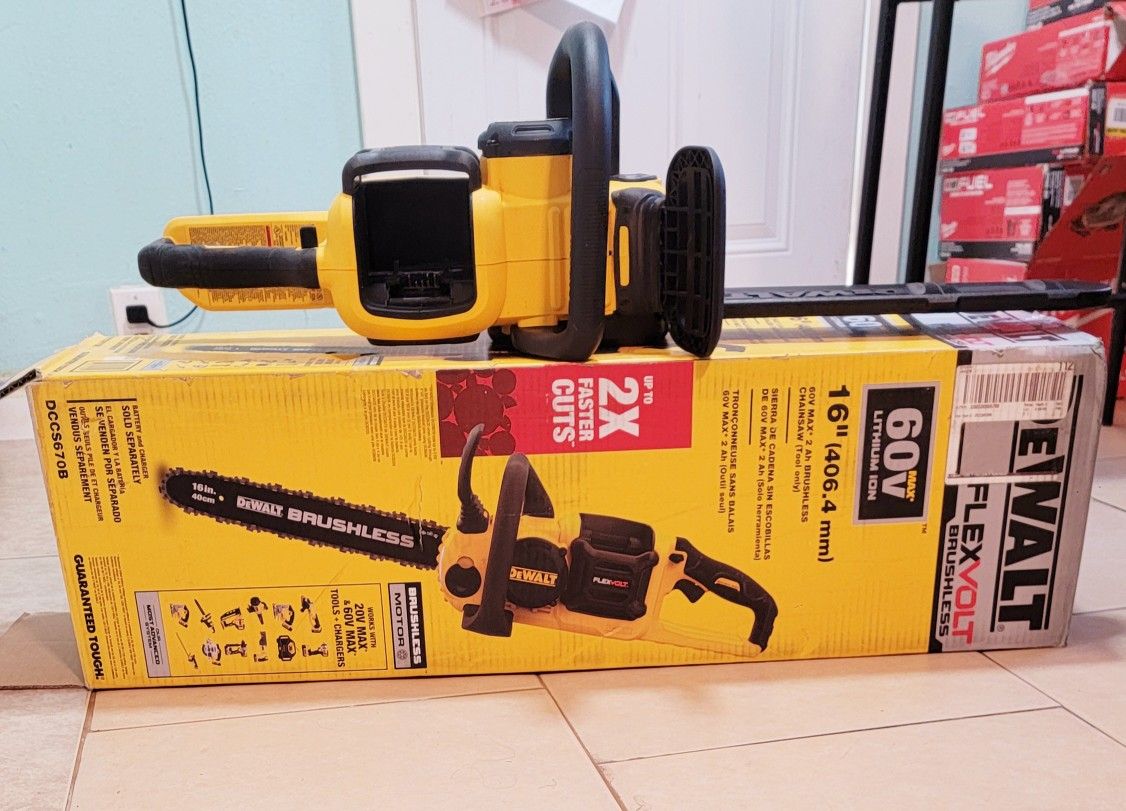 16in. Brushless Cordless Battery Powered Chainsaw