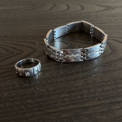 Ring And Bracelet Combo 