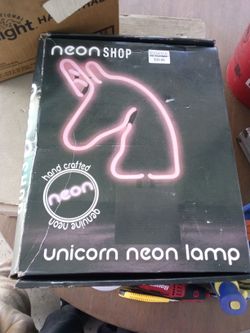 Neon Shop Unicorn Lamp 