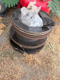 Chevy Rotors and break pads