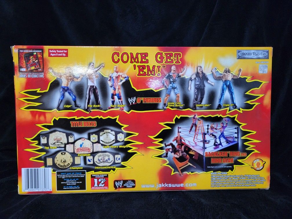 WWE Hulk Still Rules Jakks action figure box set 2002 Hulk Hogan