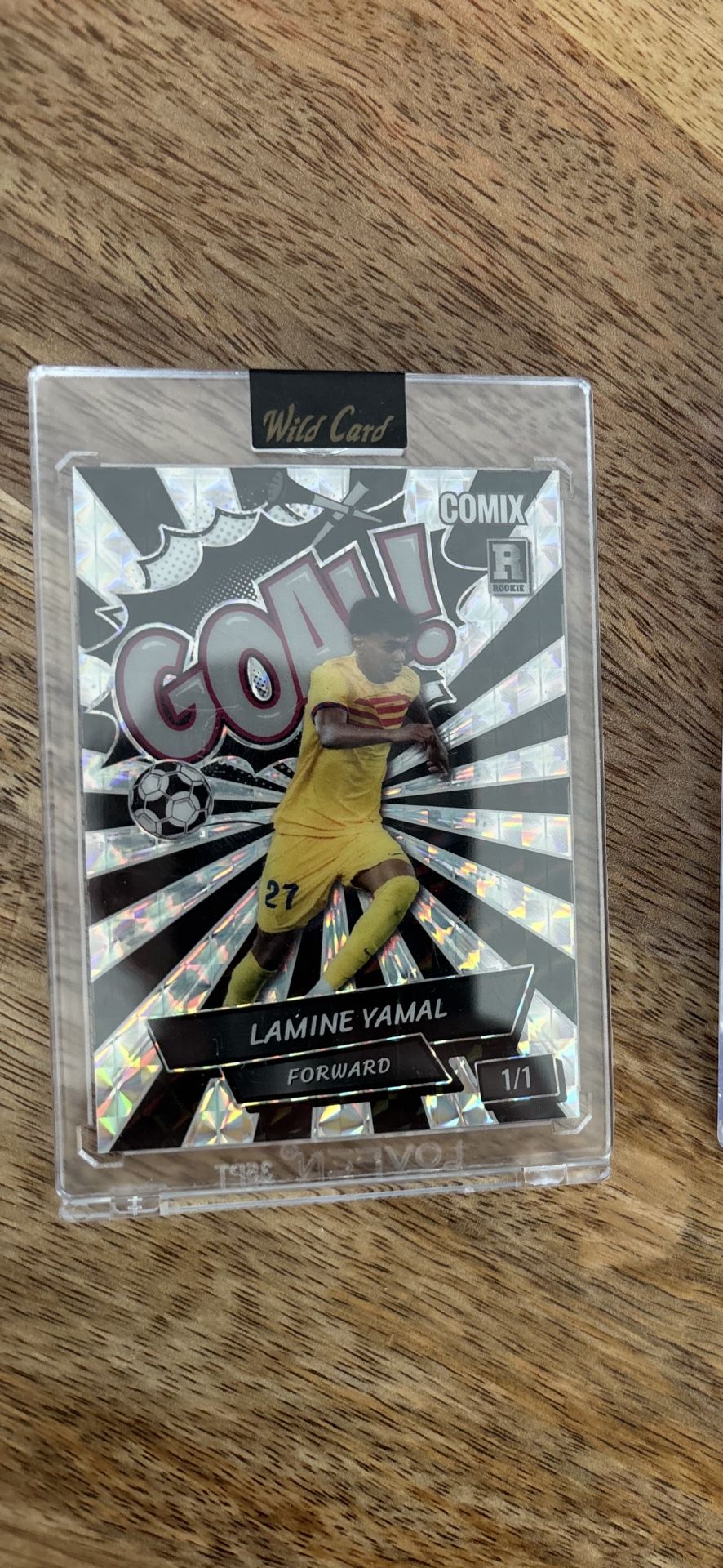 Lamine Yamal 1/1 Rookie Soccer