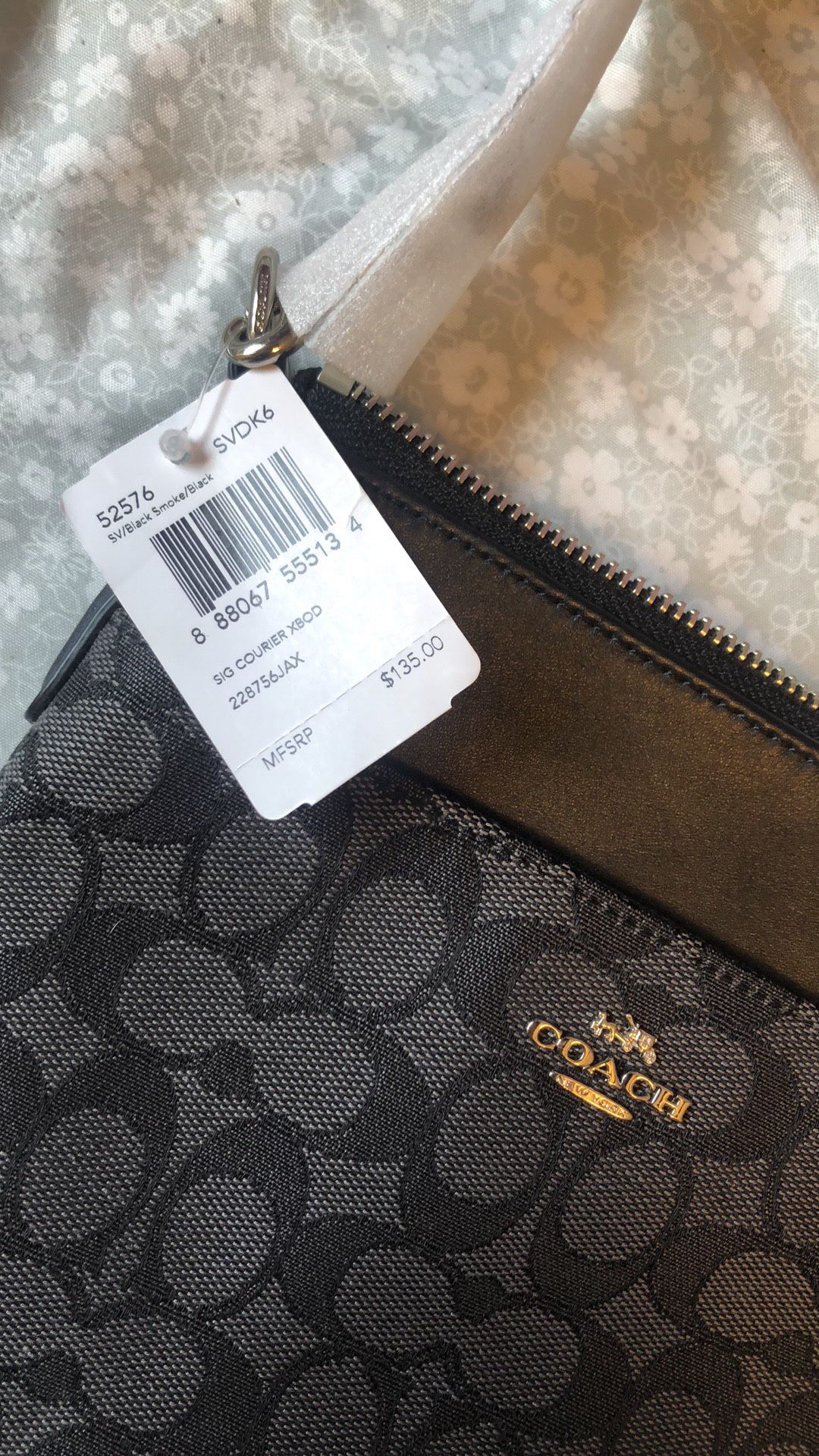 brand new coach crossbody bag
