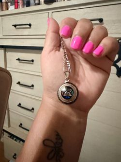 Angel calling 925 Sterling silver necklace