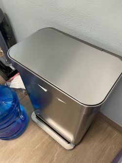 Simple Human Rectangular Step Can
