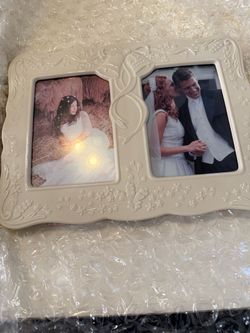 Lenox double frame - wedding theme