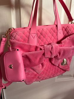 Juicy Couture Mini Bow Tote Bag/Purse