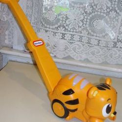 Little Tikes .. Light 'n Go - Catchin' Lights Tiger .. Was 49.99. Bristol Boro, Pa. 19007 This friendly Tiger push toy projects colorful lights on fl
