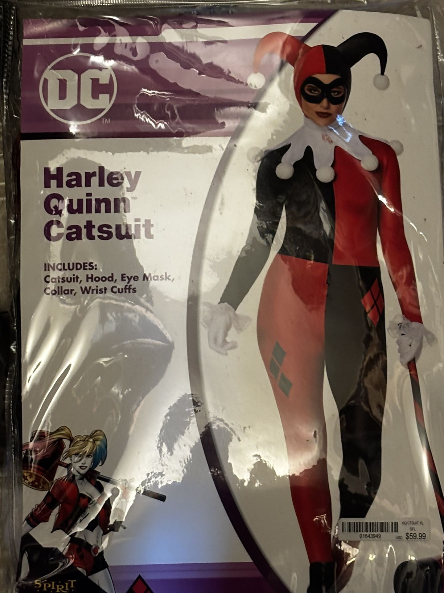 harley quinn catsuit