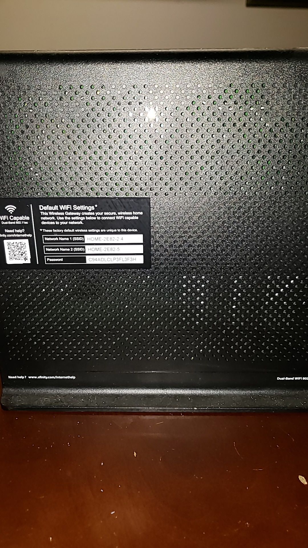 Xfinity modem