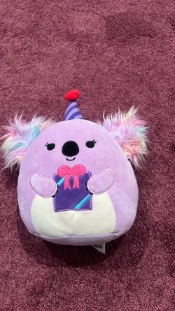 Purple birthday squishmallow for $12