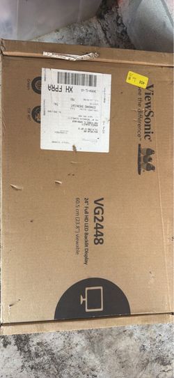 ViewSonic VG2448 24" Full HD LED Monitor