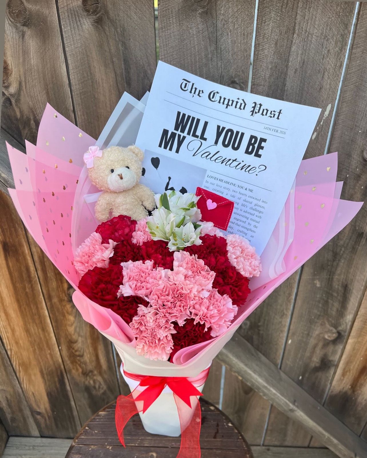 Will You Be My Valentines Day Bouquets