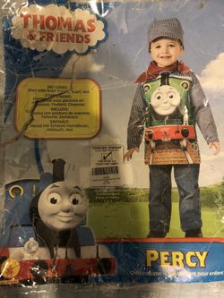 Halloween costume. Percy from Thomas & friends