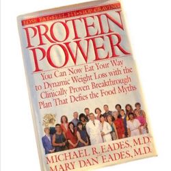 Book - Protein Power The High Protein/Low Carbohydrate Way To Lose Weight, Feel Fit Book 