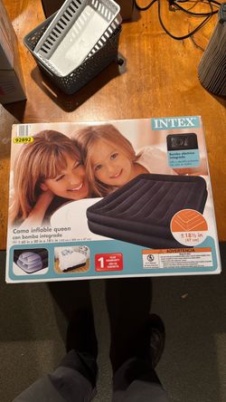Intex Queen Air Mattress with Built-In Pump