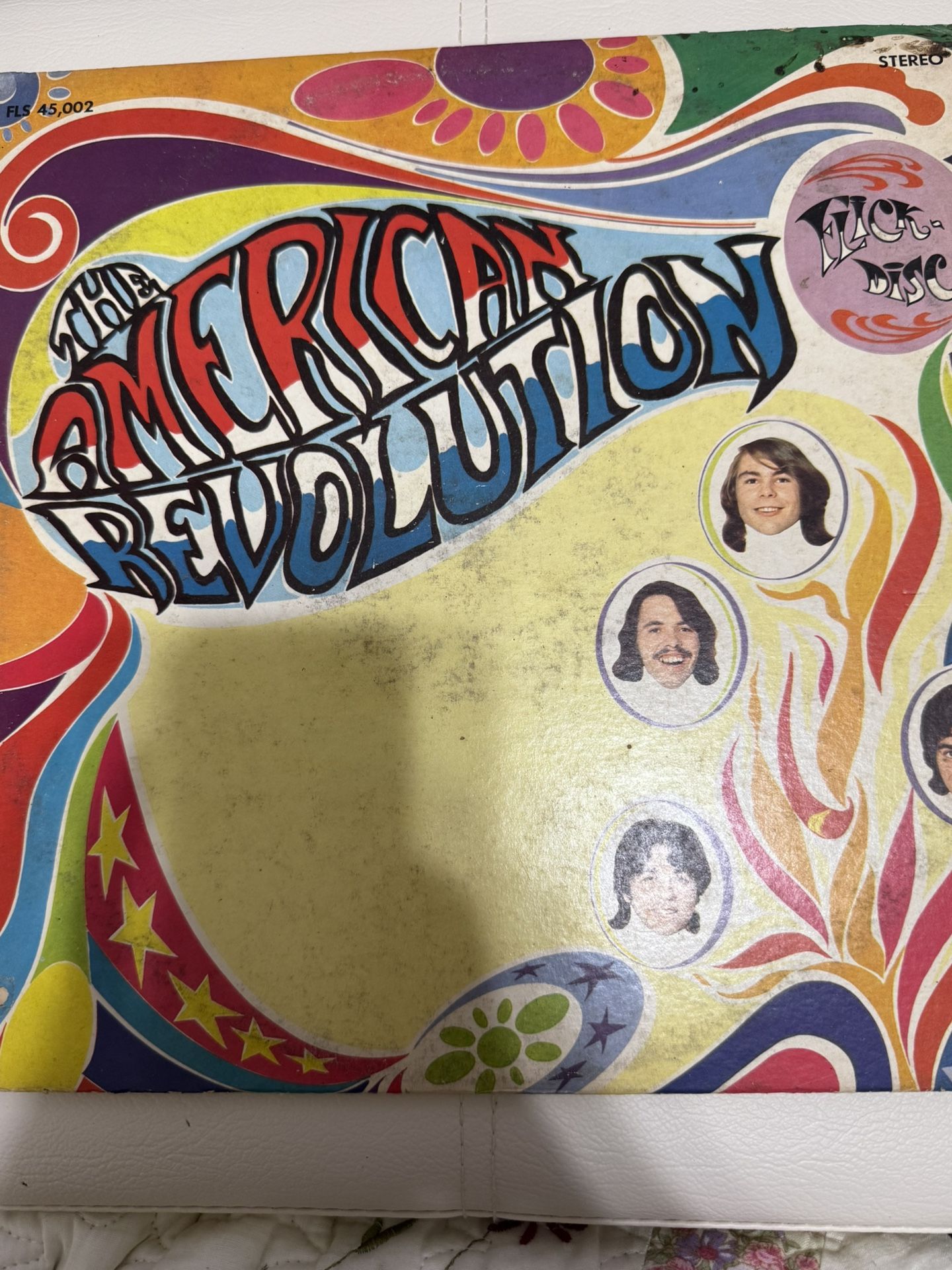 THE AMERICAN REVOLUTION: ’68 Flick Disc Psych Pop Promo DJ Vinyl LP Orig