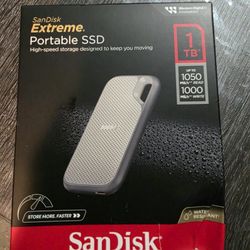 Sandisk Extreme Portable SSD 1 TB 