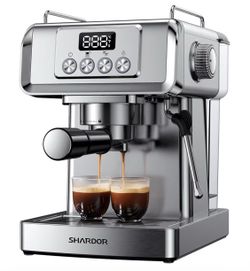 SHARDOR Stainless Steel Espresso Machine