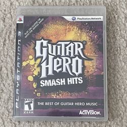 Guitar Hero Smash Hits for PS3