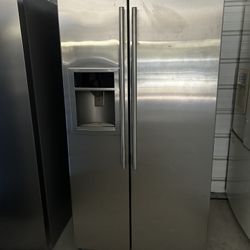 LG Stainless Side By Side Fridge 