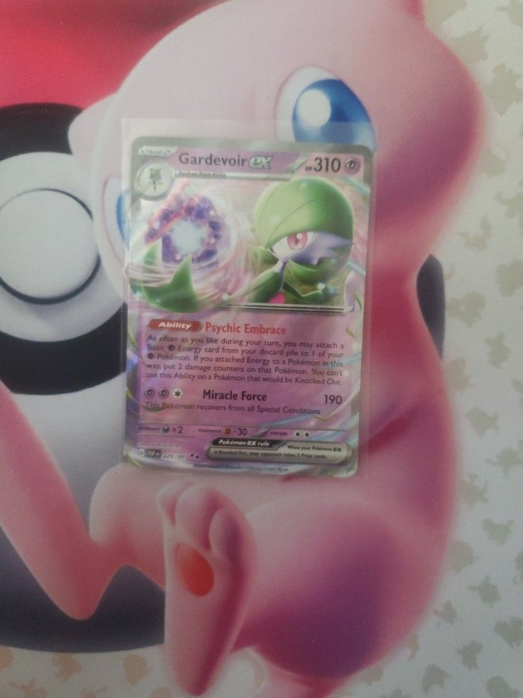 Gardevoir Ex #29 Pokémon Card