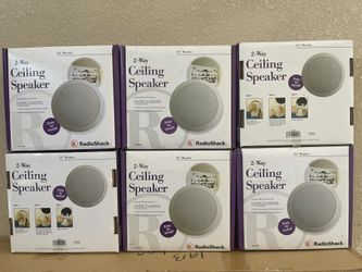 Ceiling Speakers (6)